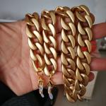 European Popular Fashion Golden Color Glasses Accessories chain Mask Chain For
