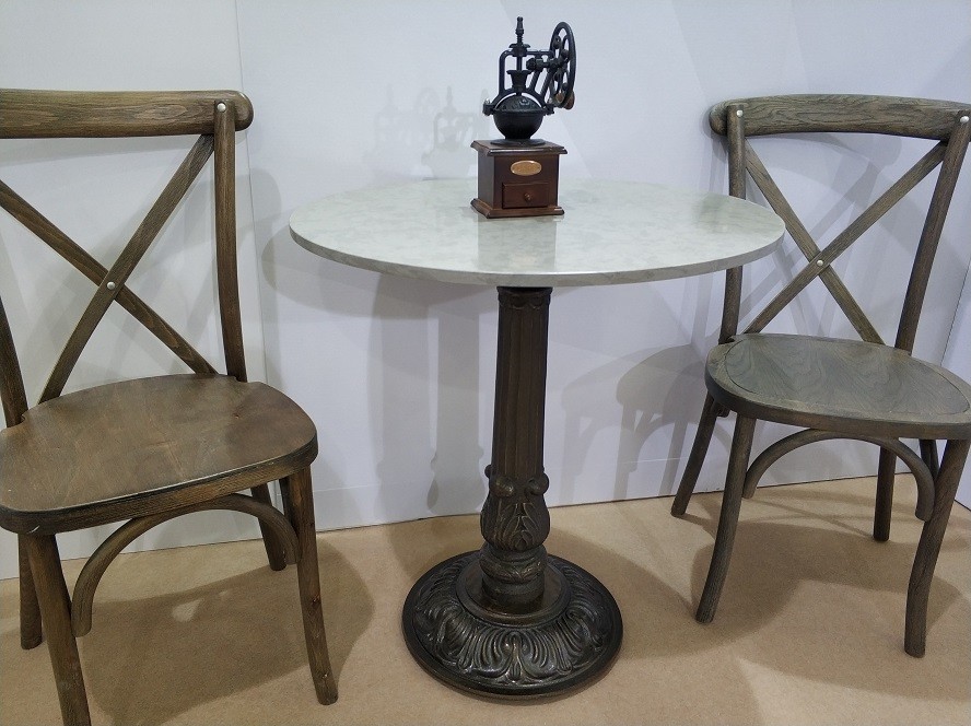 Dia 3" Column Dining Table Legs Furniture Accessories Customized Size ISO9001