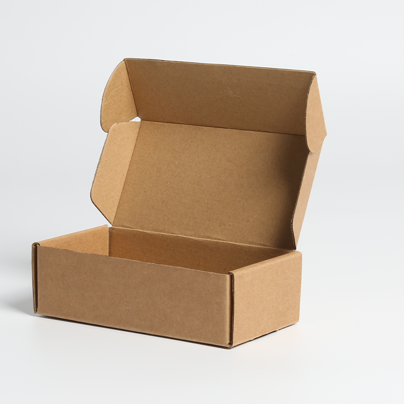 Recycable Kraft Corrugated Box With Silk White Ink High Strength Corrugated Mailers