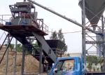Highway Precast 75M3 Concrete Batch Plant With 15mm Turning Radius