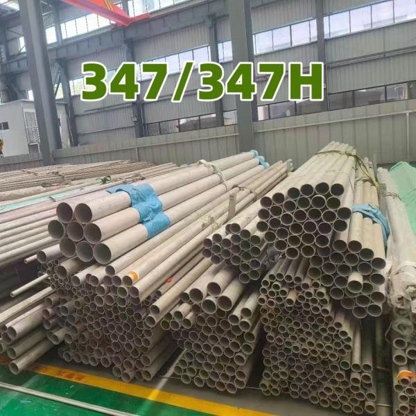 ASTM SA312 TP347/ 347H Stainless Steel Seamless Pipe For Heat Exchanger X7CrNiNb18-10 Round Tube