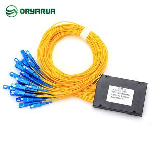 China SM MM Fiber Optic 1x32 Cassette PLC Splitter ABS Material wholesale