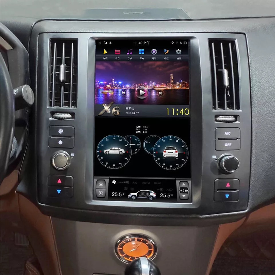10.4 Inch Car Video For Infiniti FX35 2008-2011 Navigation Car Dashboard System