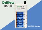 Environmental Nimh 9v Rechargeable Battery And Charger 6 Slots