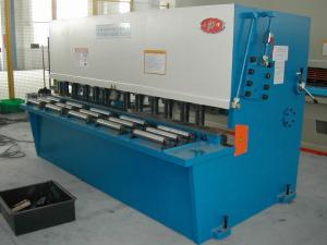 China High Precision CNC Hydraulic Shearing Machine Iron Sheet Shearer/ Cutter wholesale