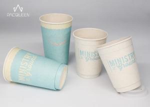 China Compostable Coffee Cups , Paper Cups For Hot Drinks Extra Protection wholesale