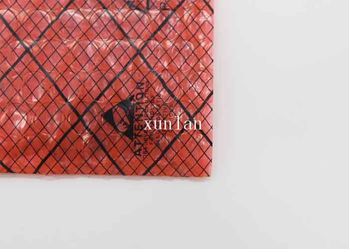 Shock Cushioning Protections Conductive Grid Bag With 2 Or 3 Sealing Sides