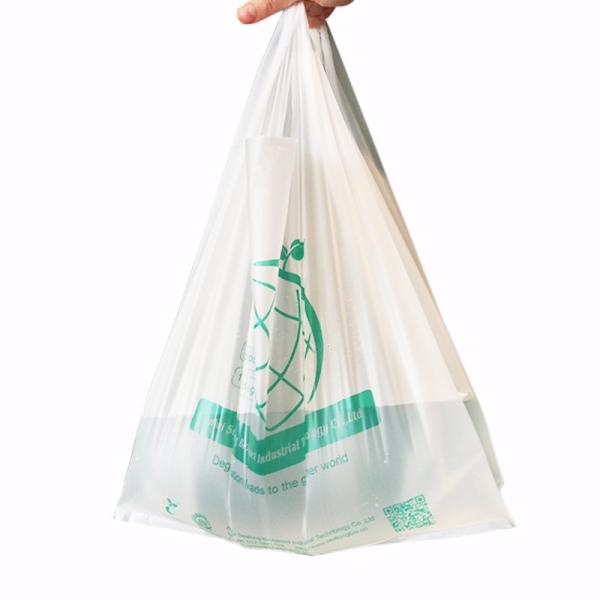 EN13432 20mic Eco Friendly Trash Bags 100% Biodegradable Plastic Bags