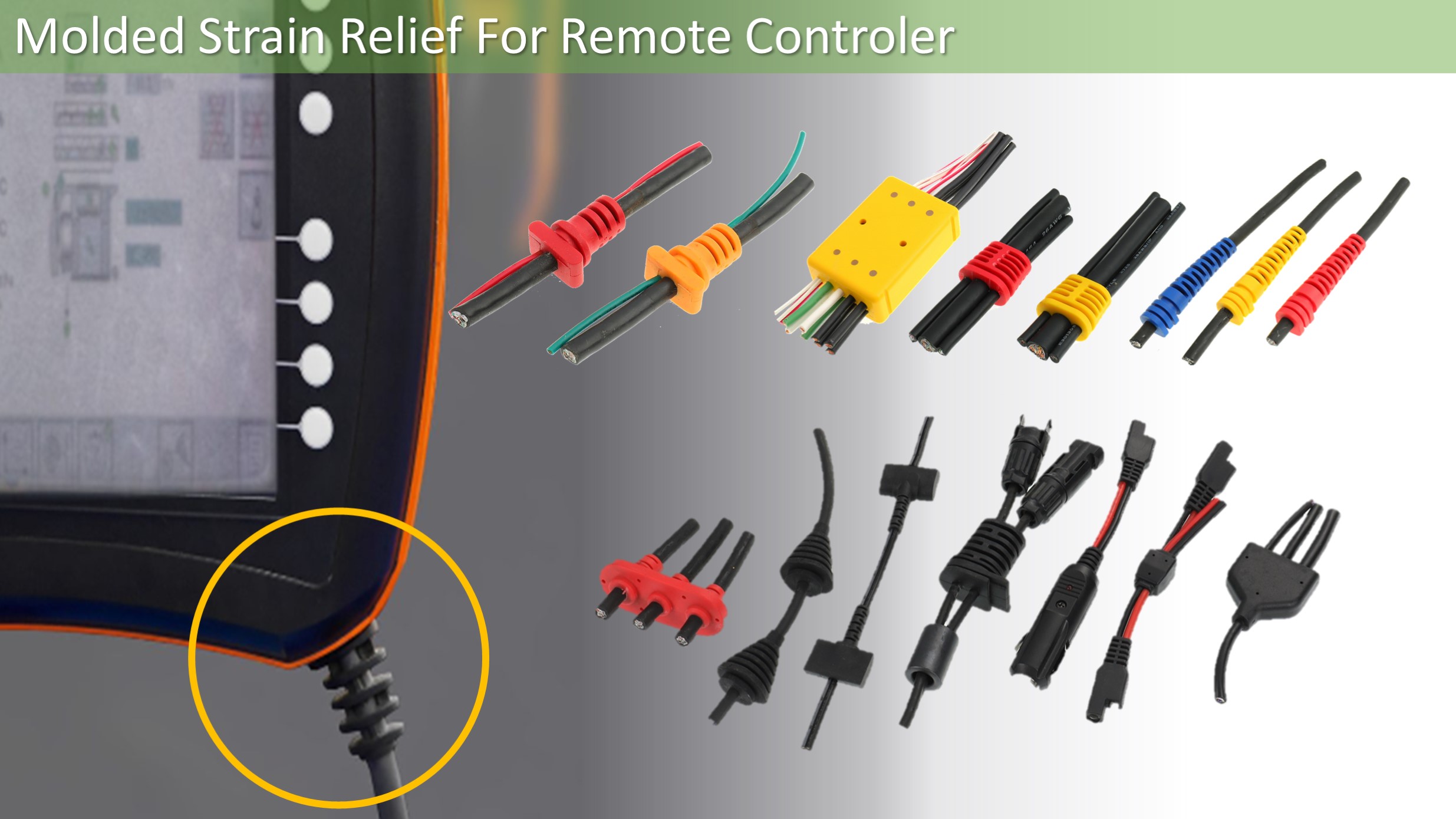 Molded Strain Relief