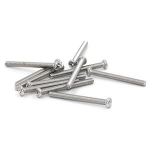 China 304 Stainless Steel Phillips Round Head Screws 500mm Corrosion Resistant wholesale