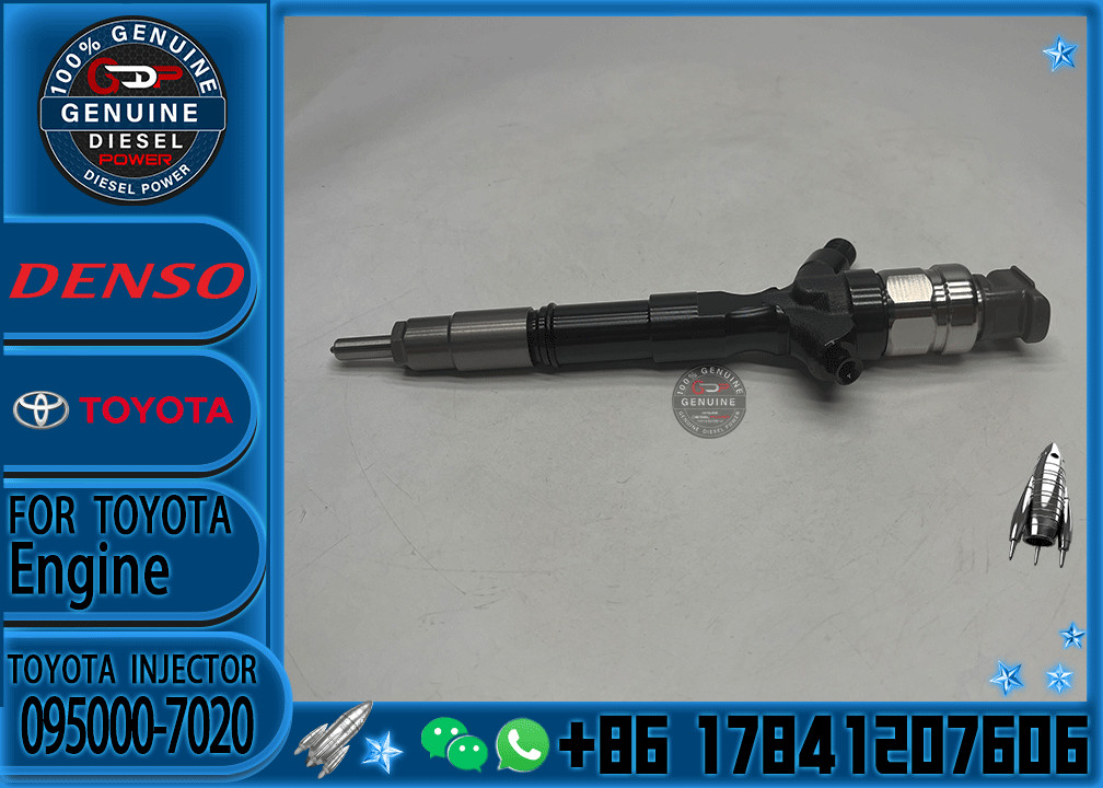Hot Selling Diesel Injector 23670-39175 Common Rail Injector 095000-7020