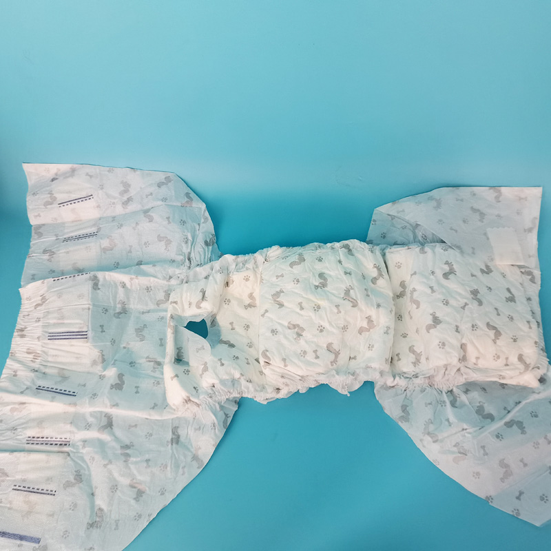 Male Puppy Training Absorbent Diaper Pads with SAP and Advantage of Humidity Indicator