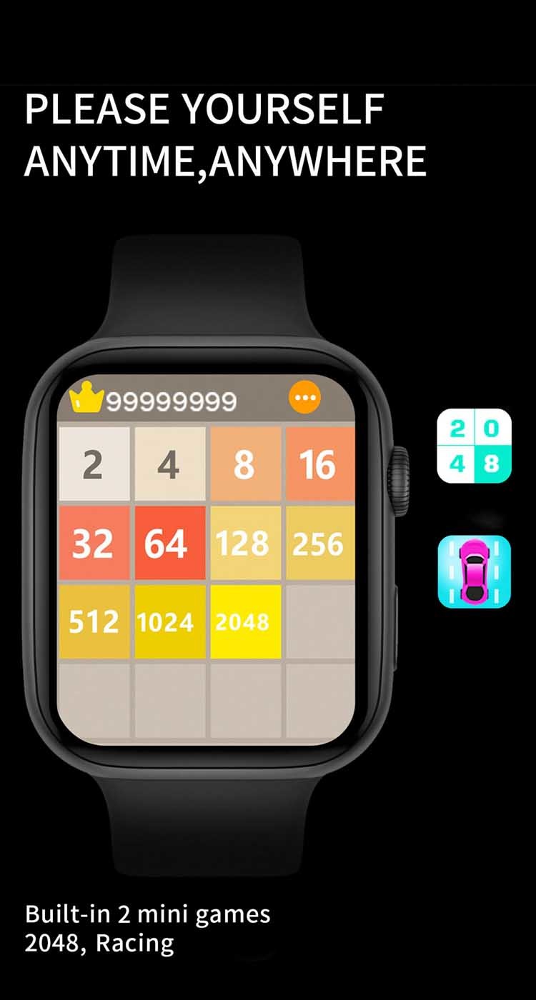 1.81inch IPS Screen Female Programmable Smart Watch With Heart Rate Monitor