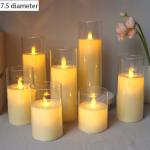 Wedding Led Tea Light Candles Flickering Bright Battery Operated Flameless