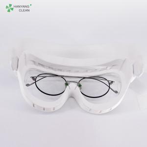 China Pharmaceutical GMP Cleanroom Autoclavable Goggles Silicone Elastic Band wholesale