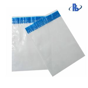 China Clear Plastic Self Adhesive Bags Tear Proof For Aviation Courier Companies wholesale