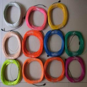China flexible colorful el wire, el cable wholesale