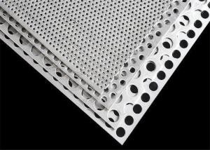 China 0.4mm Thickness 316 Grade Perforated Ss Sheet Round Hole 0.8m Width wholesale