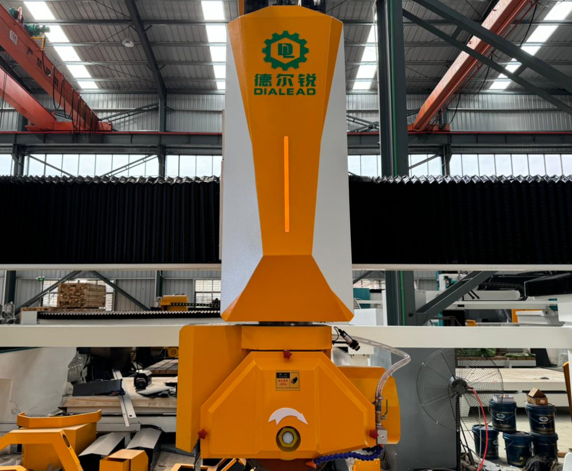 High Precision 5 Axis CNC Stone Cutting Machine Bridge Type 450mm