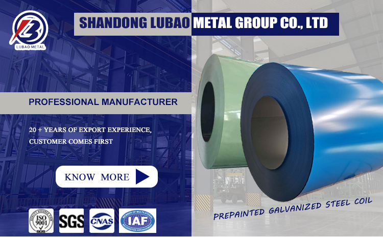 Color Coated Galvanized steel coil for roofing and decorations PPGI PPGL Steel materials Width 1000/1250mm Thickness 0.12-4.0mm