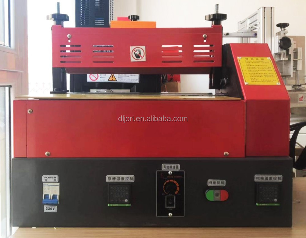 Desktop Hot Melt Glue Coating Machine for Sticky Mouse Pad
