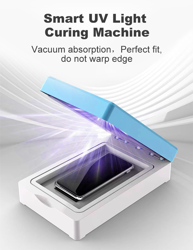 IDSKIN UV Light Screen Protector Tempered Glass For Phone Cases