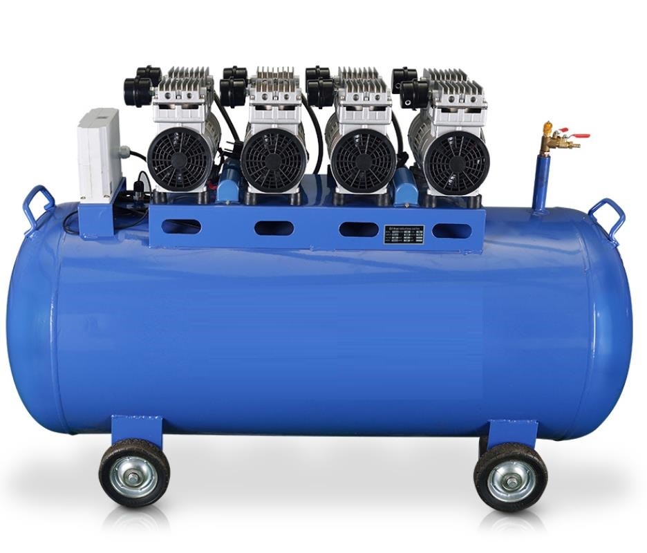 8 bar Oil Free Piston Air Compressor 6000w Electric Portable