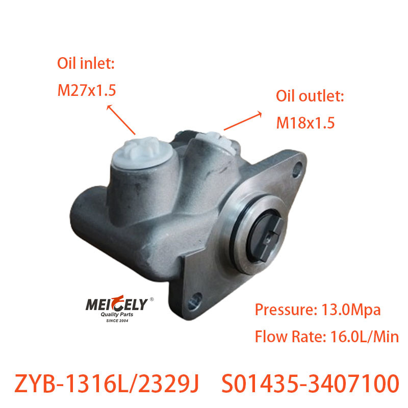 Cheap ZYB-1316L/2329J Booster Pump Power Steering Pump For Yuchai Engine