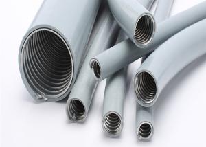 China UL94V0 PVC Coated Metal Conduit Tube / 4 Inch Liquid Tight Flexible Conduit wholesale