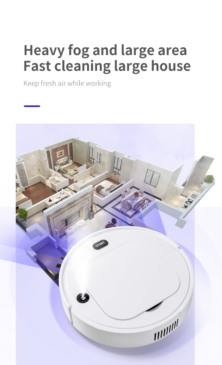 90Min 120m2 Robot Vacuum For Carpet Intelligent Home Appliances