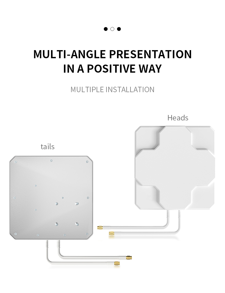 4G LTE MIMO External Antenna 9dBi 700-2700MHz for Huawei Router in Vertical Polarization