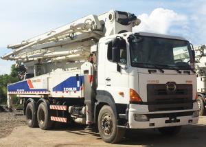 China HINO 700 47m Concrete Boom Pump Truck Mounted 382KW For Construction wholesale