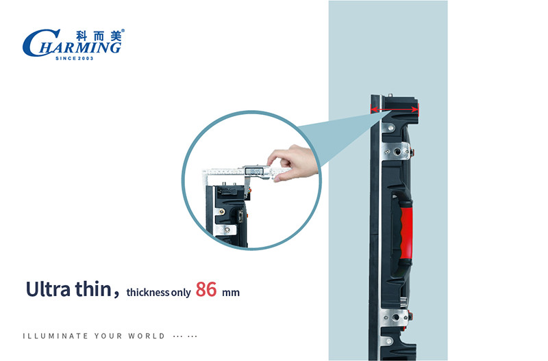 Charming Event Rental LED Display Screen Seamless Anti Collision