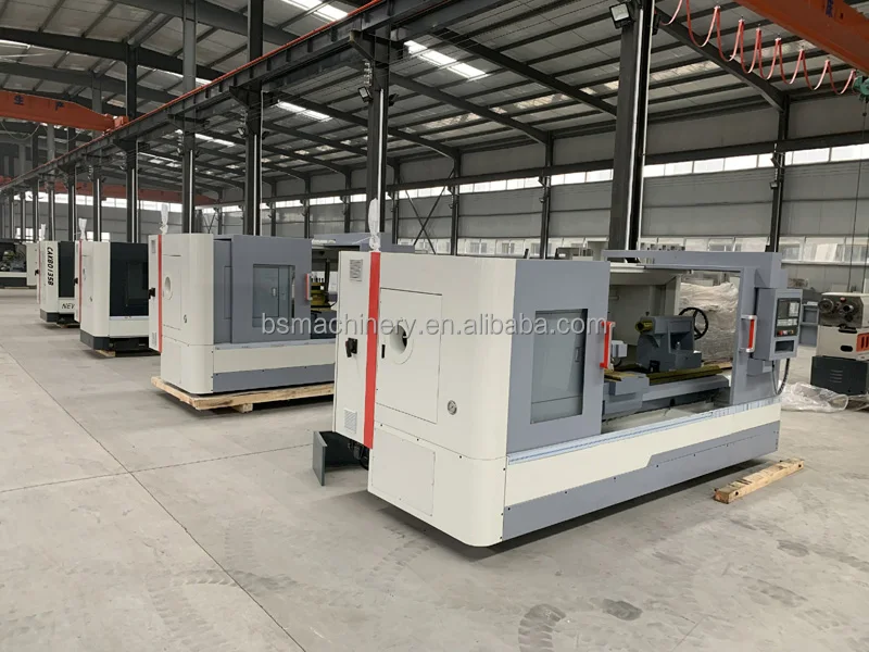 CK6150 Cnc Lathe Turning Machine High Precision Thread Cutting
