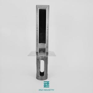 China Cement Mounting Frameless Glass Spigots Diameter 50x50mm X Height 280mm wholesale