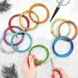 China 1.3mm 1.5mm Stainless Steel Color Coated Painted Wire For Art wholesale