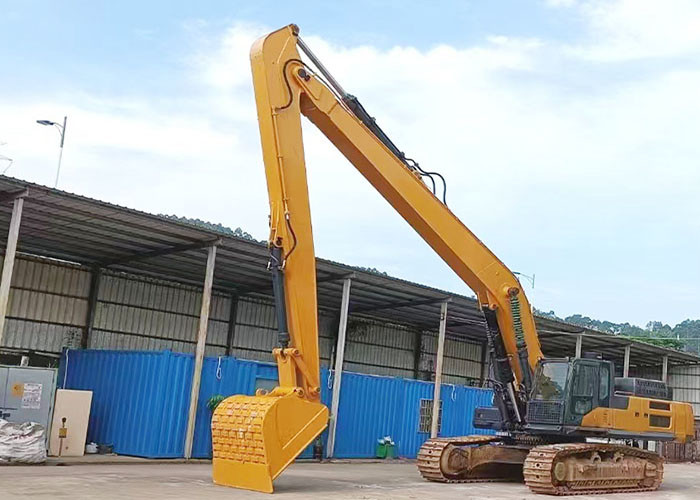Heavy-Duty Q690D / Q355B Long Reach Boom Excavator with Extended Reach for Excavation