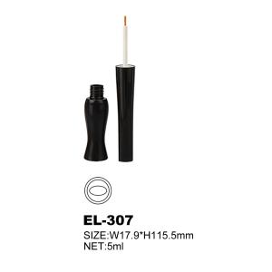 China Cylinder Hot Stamping Empty Eyeliner Bottle With Logo Label wholesale