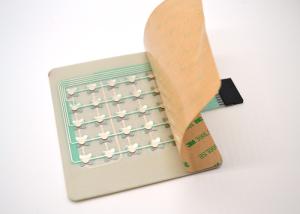 China Dustproof Metal Tactile Switch / Light Weight Custom Membrane Keypad wholesale