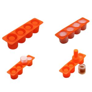 China Ice cream tray reusable Ice cream DIY Pop Molds Holders wholesale