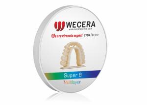 China 43-57% Transmittance Smooth Surface Dental Zirconia Block wholesale