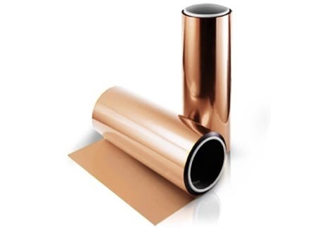 Double treated 100mm-1000mm Copper Foil For Printed Circuit Boards