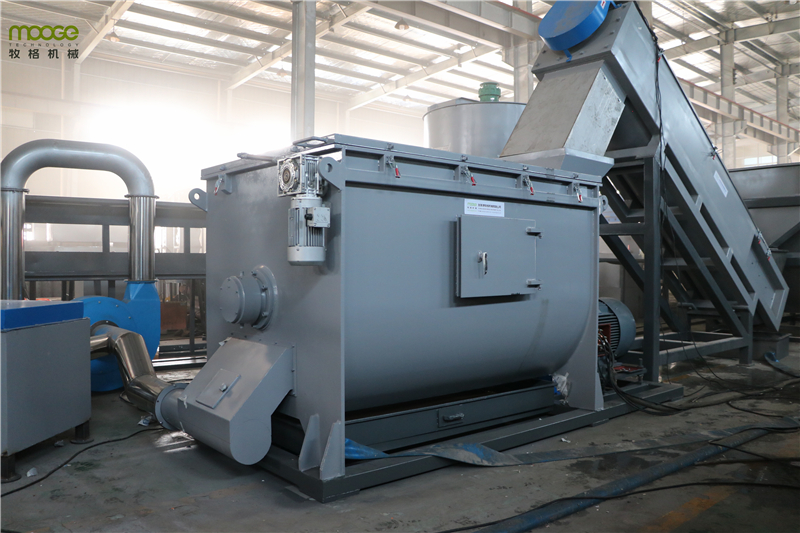 Agricultural Plastic Film Recycling Machine 5000kg/H HDPE Plastic Film Granulator