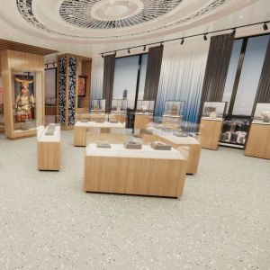 Historic Museum Non-Slip Rubber Flooring (Aesthetic Durable)