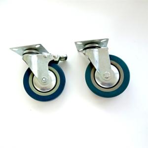 China 45mm Nylon Castor Wheels Replacement Chair Casters wholesale