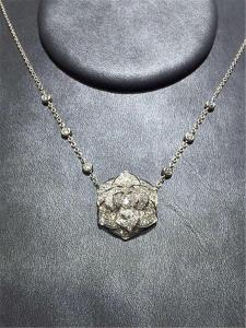 China Luxury jewe factory gold diamond Necklace 18k gold white gold yellow gold rose gold diamond Necklace wholesale