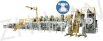 M L XL Adult Diaper Machine 200m / min
