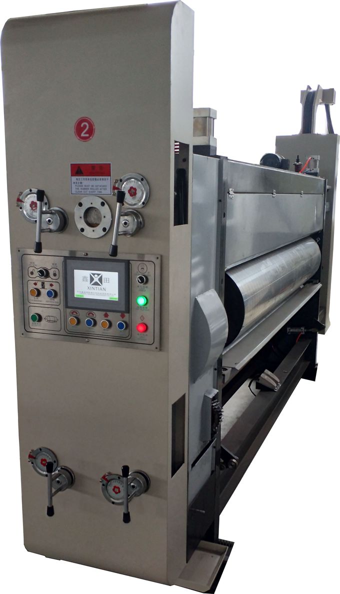 Single Slotting Carton Folding Machine Pneumatic-Flapping For Cardboard With High Speed