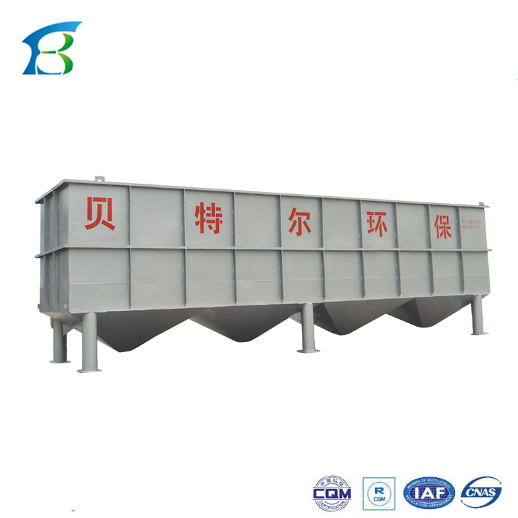 Condition Inclined Plate Tube Sedimentation Tank for Electroplating Wastewater Treatment