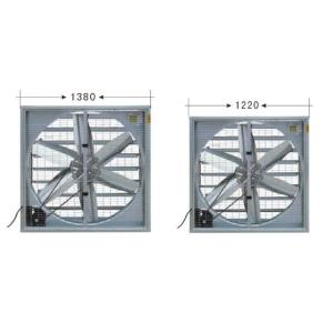 China 41000m³/H Direct Drive Fan Negative Air Exhaust Fan For Workshop wholesale